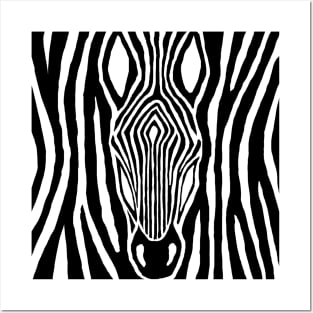 zebra transparent Posters and Art